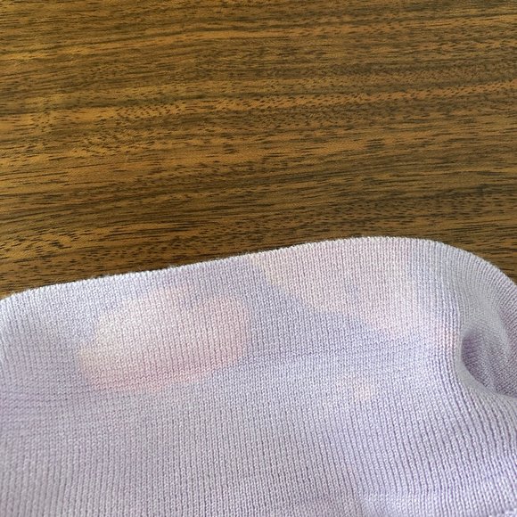 Find Me Now Dale Knit Polo Tank - Lavender - Picture 4 of 4